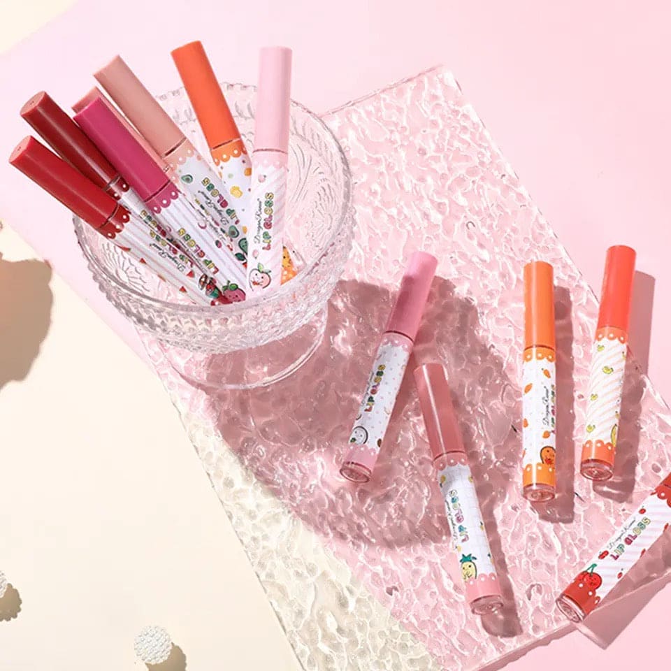Set Of 3 Fruity Lip Gloss, Velvet Matte Lipstick, Natural Matte Lip Balm, Waterproof Moisturizing Lasting Beauty Makeup Lipstick, Long-Lasting Liquid Lipstick Set Of 3 Fruity Lip Gloss, Velvet Matte Lipstick, Natural Matte Lip Balm, Waterproof Moisturizing Lasting Beauty Makeup Lipstick, Long-Lasting Liquid Lipstick